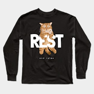 rest and relax Long Sleeve T-Shirt